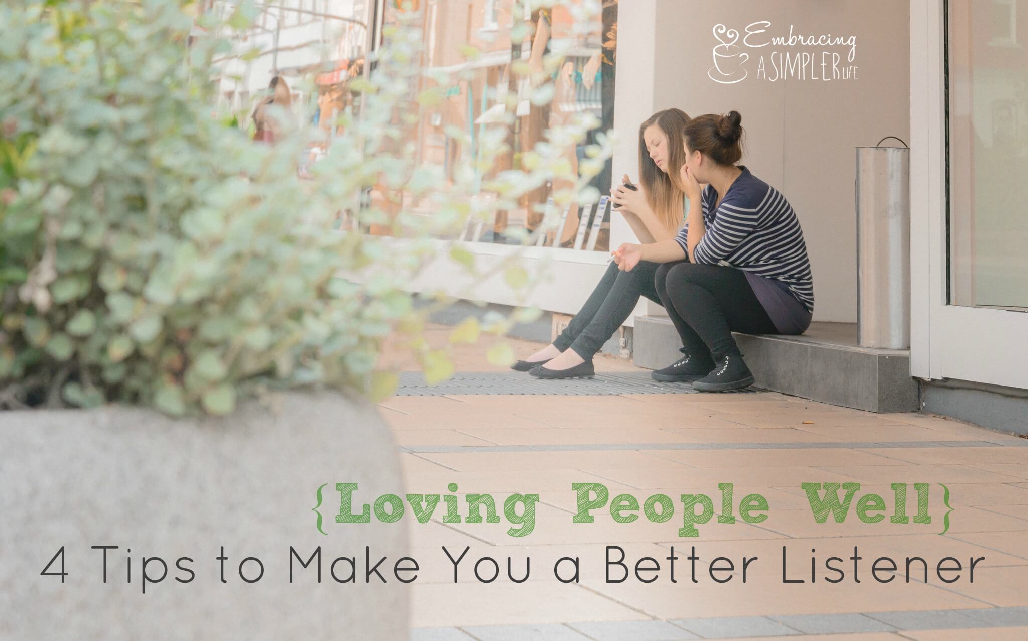 How to be a good listener